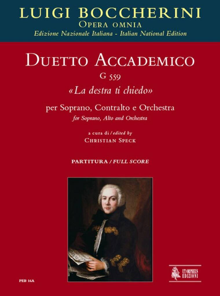 Duetto accademico G 559 La destra ti chiedo